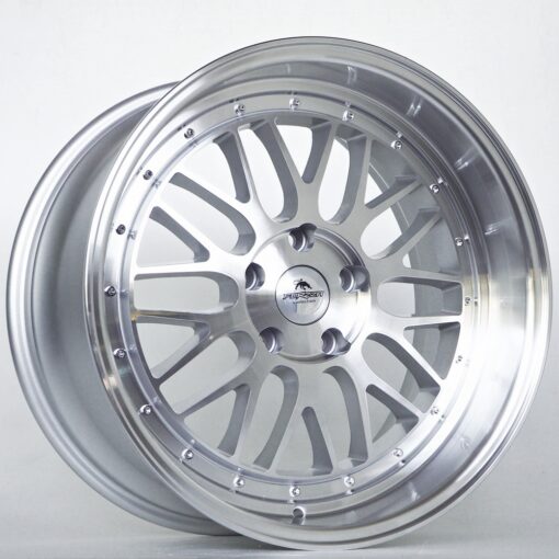 Janta Forzza Spot 19"x10 ET30 5x120 / Silver Face Machined