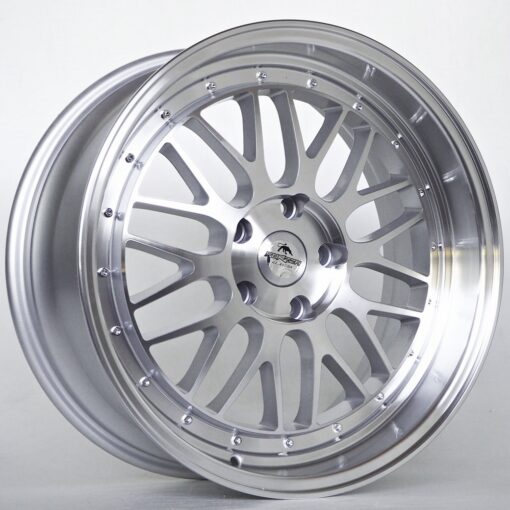 Janta Forzza Spot 19"x8.5 ET30 5x120 / Silver Face Machined