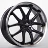 Janta Forzza Storm 19"x8.5 ET35 5x112 / Black Magic Lip Polished