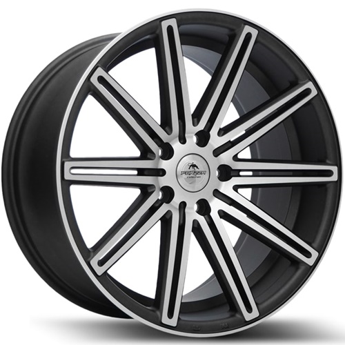 Janta Forzza Vertin 19"x9.5 ET35 5x120 / Grey Matt Face Machined