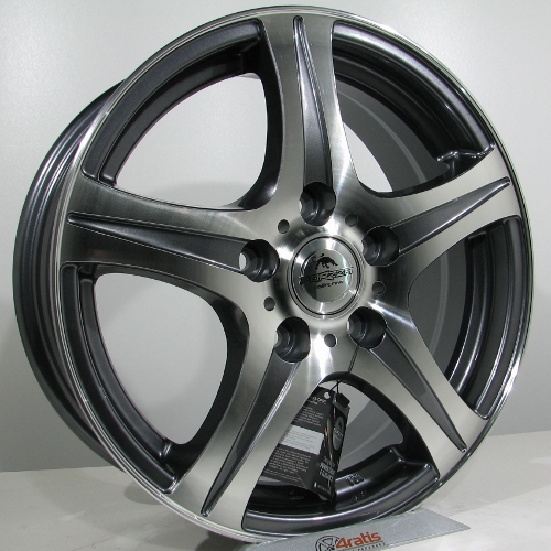 Janta Forzza amando 15"x6 ET45 5x112 / Grey Face Machined