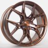 Janta Forzza gravity 20"x8.5 ET35 5x112 / Bronze Brushed + Bronze Clear Coat