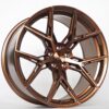 Janta Forzza gravity 21"x10.5 ET40 5x112 / Bronze Brushed + Bronze Clear Coat