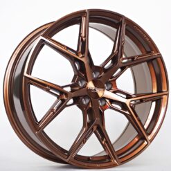 Janta Forzza gravity 21"x9 ET25 5x112 / Bronze Brushed + Bronze Clear Coat