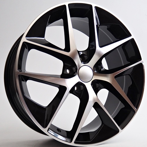 Janta  bounce 17"x7.5 ET45 5x112 / Black Face Machined