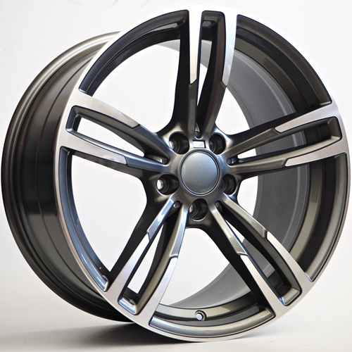 Janta  flex 19"x9.5 ET38 5x112 / Grey Face Machined