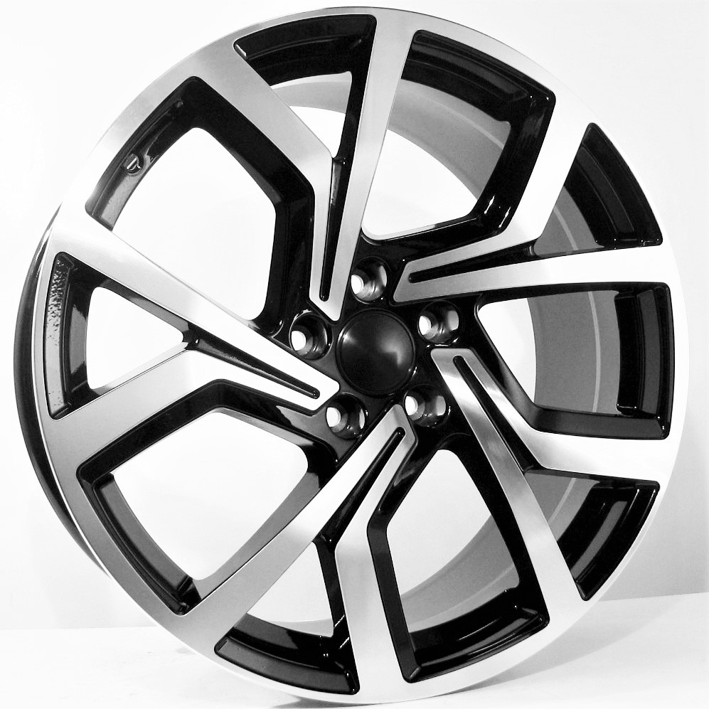 Janta  fort 17"x7.5 ET45 5x112 / Black Face Machined