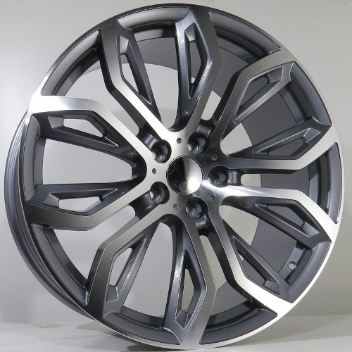 Janta  puaro 22"x10 ET40 5x120 / Grey Face Machined