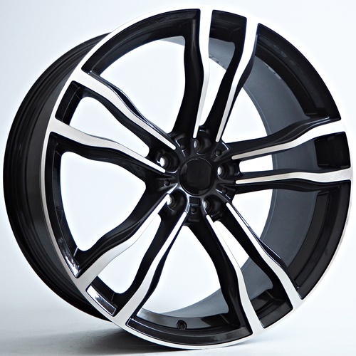 Janta  taran 22"x11 ET35 5x120 / Black Face Machined