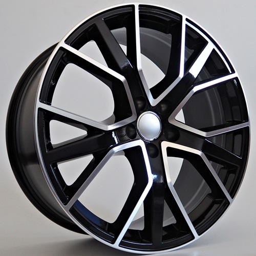 Janta  trend 22"x9.5 ET30 5x112 / Black Face Machined