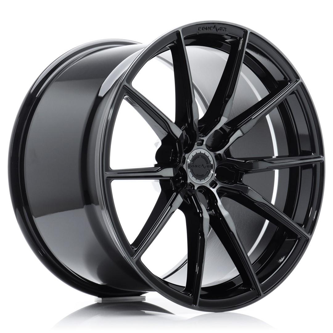 jante Concaver CVR4 19x9 ET20-40 BLANK Double Tinted Black