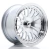 jante Japan Racing JR10 15x8 ET20 Blank Silver Machined Face