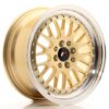 jante Japan Racing JR10 16x7 ET30 4x100/108 Gold w/Machined Lip