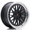 jante Japan Racing JR10 16x7 ET30 4x100/108 Matt Black w/Machined Lip