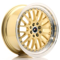 jante Japan Racing JR10 17x8 ET35 4x100/114 Gold w/Machined Lip