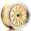 jante Japan Racing JR10 17x8 ET35 Blank Gold w/Machined Lip