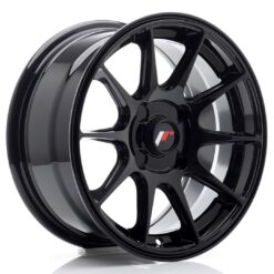 jante Japan Racing JR11 15x7 ET30 4H Blank Gloss Black