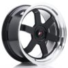 jante Japan Racing JR12 17x8 ET35 Blank Gloss Black