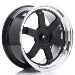 jante Japan Racing JR12 17x8 ET35 Blank Gloss Black