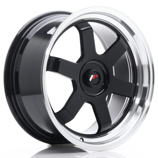 jante Japan Racing JR12 17x8 ET35 Blank Gloss Black