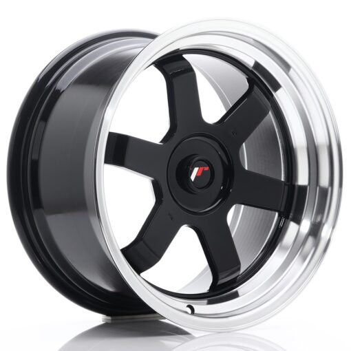 jante Japan Racing JR12 17x9 ET25 Blank Gloss Black