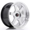 jante Japan Racing JR12 18x9 ET25-27 Blank Hyper Silver