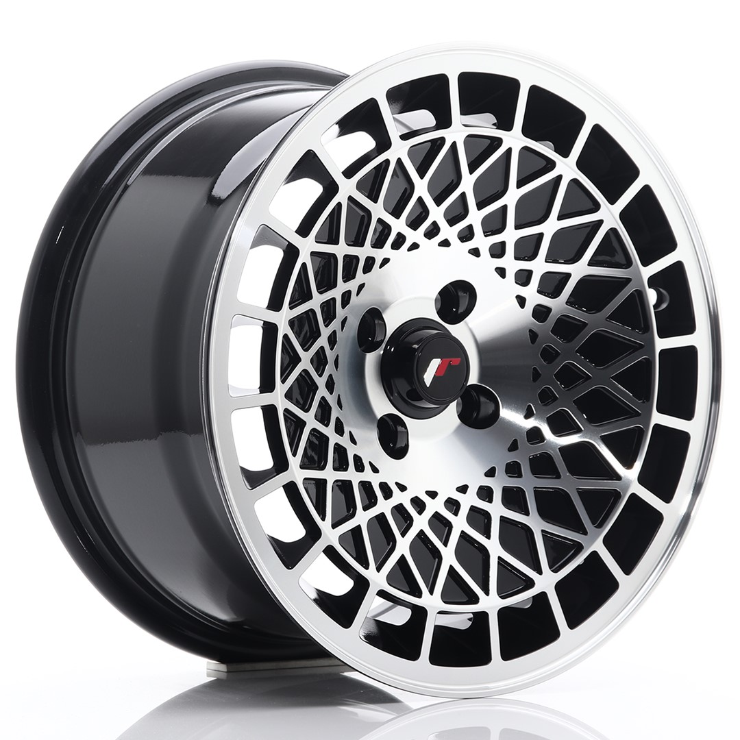 jante Japan Racing JR14 15x8 ET20 4x100 Gloss Black Machined Face jante Japan Racing JR14 15x8 ET20 4x100 Gloss Black Machined Face