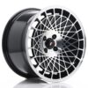 jante Japan Racing JR14 16x9 ET10 4x100 Gloss Black Machined Face