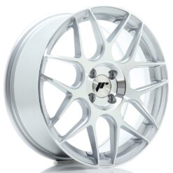 jante Japan Racing JR18 17x7 ET40 4x100 Silver Machined Face