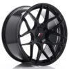 jante Japan Racing JR18 20x10 ET20-45 5H Blank Glossy Black