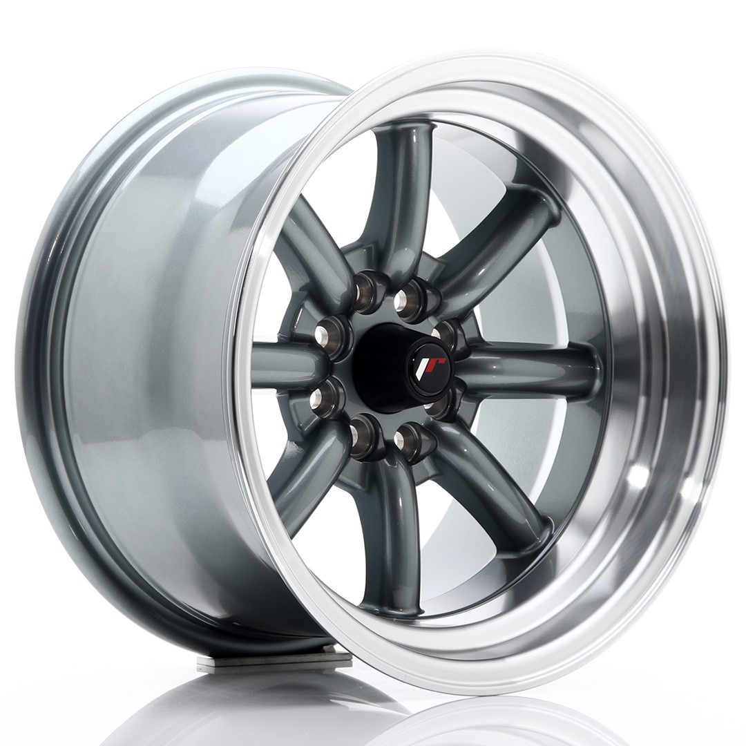 jante Japan Racing JR19 15x9 ET-13 4x100/114 Gun Metal jante Japan Racing JR19 15x9 ET-13 4x100/114 Gun Metal