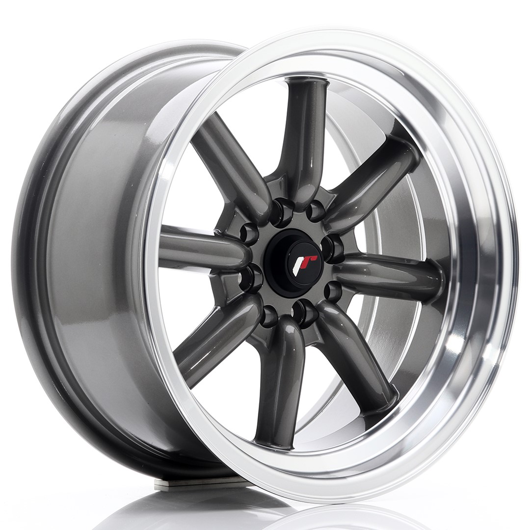 jante Japan Racing JR19 16x8 ET0 4x100/114 Gun Metal jante Japan Racing JR19 16x8 ET0 4x100/114 Gun Metal