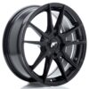 jante Japan Racing JR21 17x7 ET20-40 4H BLANK Gloss Black