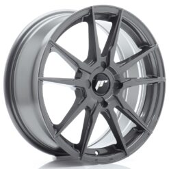 jante Japan Racing JR21 17x7 ET20-40 4H BLANK Hyper Gray