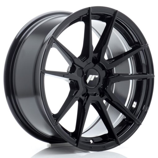 jante Japan Racing JR21 17x8 ET20-35 5H BLANK Gloss Black