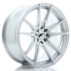 jante Japan Racing JR21 17x8 ET35 4x100/114 Silver Machined