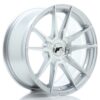 jante Japan Racing JR21 17x9 ET20-45 BLANK Silver Machined