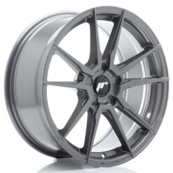 jante Japan Racing JR21 18x8 ET20-40 5H BLANK Hyper Gray