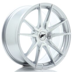 jante Japan Racing JR21 18x8 ET20-40 BLANK Silver Machined