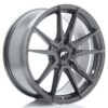 jante Japan Racing JR21 19x8 ET20-40 5H BLANK Hyper Gray