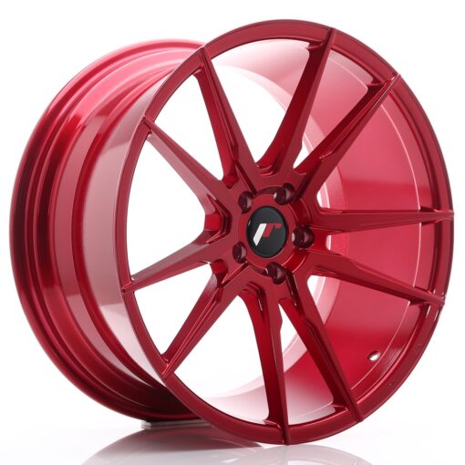 jante Japan Racing JR21 20x10 ET40 5x112 Platinum Red