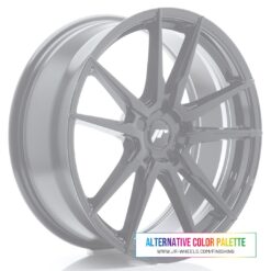 jante Japan Racing JR21 20x8 ET20-40 5H BLANK Custom Finish