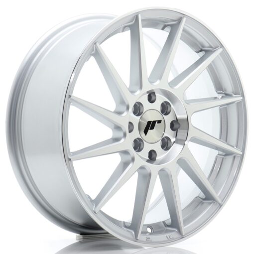 jante Japan Racing JR22 17x7 ET40 5x100/114 Silver Machined Face