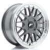 jante Japan Racing JR23 16x7 ET20-45 4H BLANK Hyper Gray w/Machined Lip