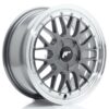 jante Japan Racing JR23 16x7 ET20-45 5H BLANK Hyper Gray w/Machined Lip