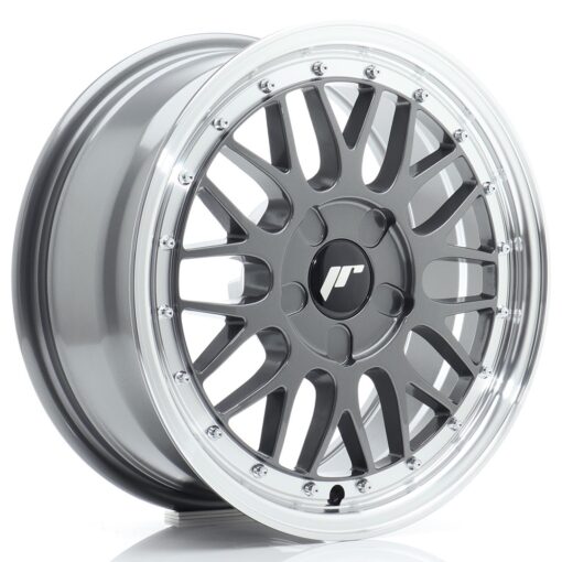 jante Japan Racing JR23 16x7 ET20-45 5H BLANK Hyper Gray w/Machined Lip