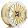 jante Japan Racing JR23 16x7 ET40 4x100 Gold w/Machined Lip