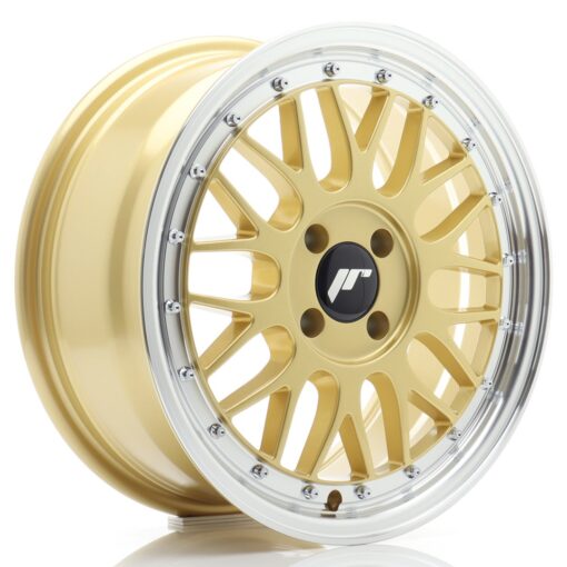jante Japan Racing JR23 16x7 ET40 4x100 Gold w/Machined Lip