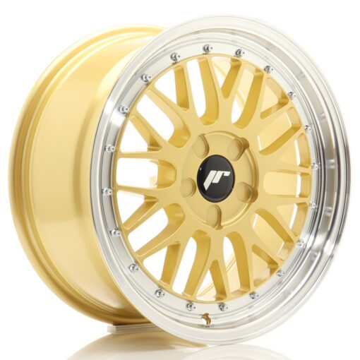 jante Japan Racing JR23 17x8 ET20-45 5H BLANK Gold w/Machined Lip