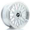 jante Japan Racing JR23 17x8 ET20-45 5H BLANK Hyper Silver w/Machined Lip